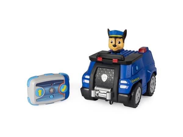 PAW Patrol , Chase Remote Control Police Cruiser med 2-veis styring, for barn fra 3 år og oppover