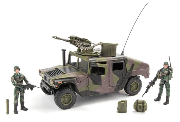 Maailman rauhanturvaajat 1:18 Militær Humvee / Hummer Model D