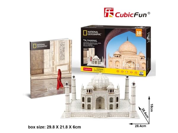 Taj Mahal 3D Puzzle 87el National Geographic DS0981