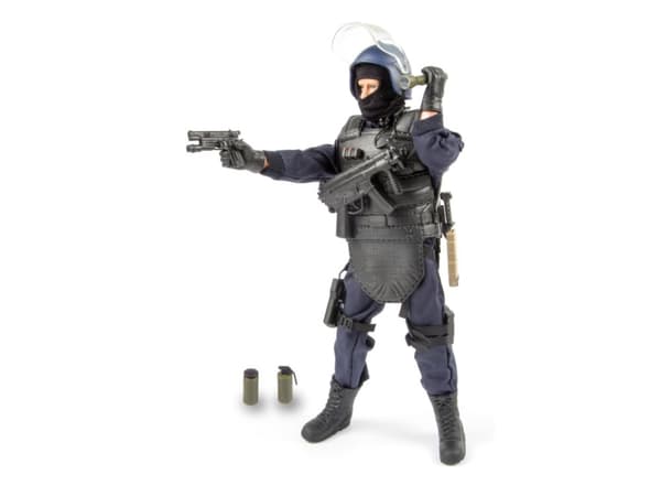 S.W.A.T. Rear Guard Politi Action Figur 30,5cm 1 pcs ramdom picked