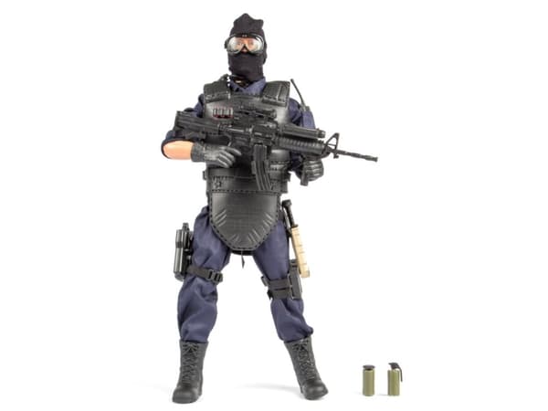 S.W.A.T. Sniper Politi Action Figur 30,5cm
