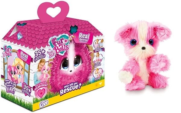 Fur Balls My real rescue Pink