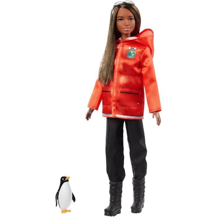 BARBIE Yrken National Geographic Marine Biolog - GDM45 - Modedocka - 3 år och +