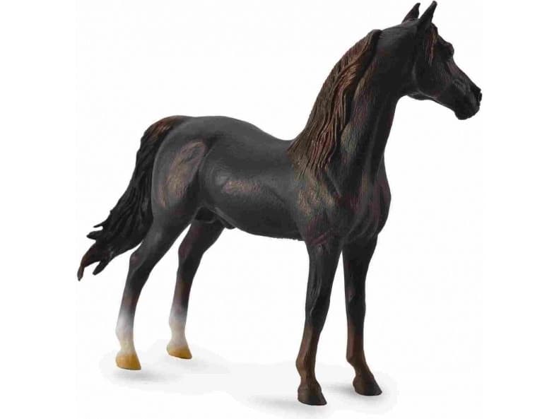 Collecta Horse Morgan stallion chestnut figurine (88647)