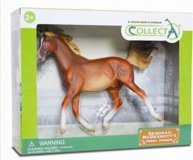Figure Collecta HORSE ARABIC STALLION-CHESTNUT 1:12