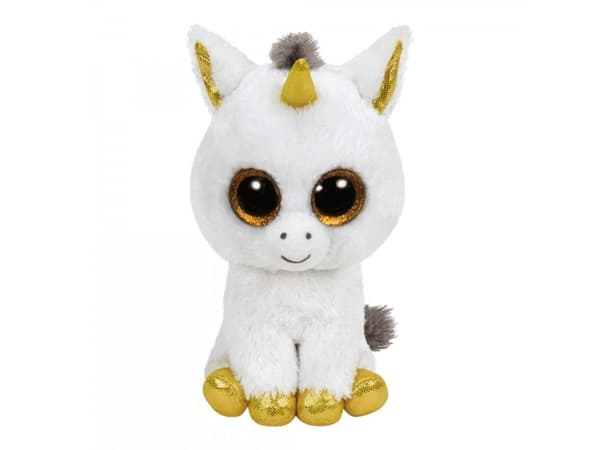 TY Beanie Boos Pegasus - Valkoinen yksisarvinen 15cm (210248)