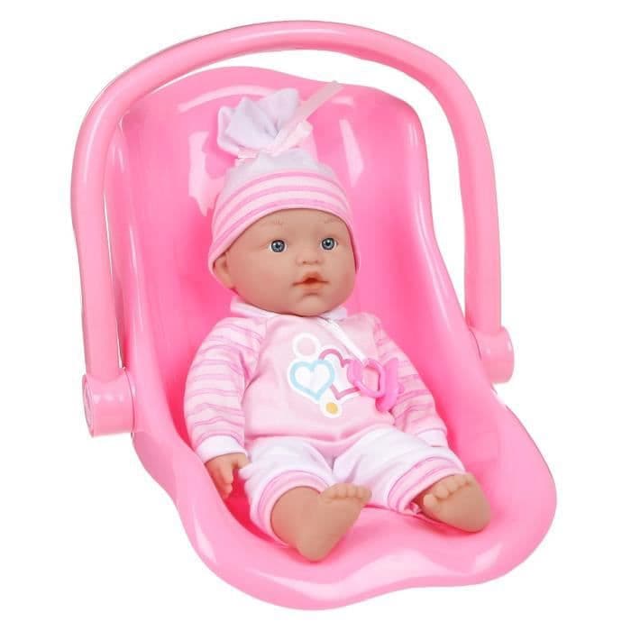 LOKO TOYS - To babydukker med autostol