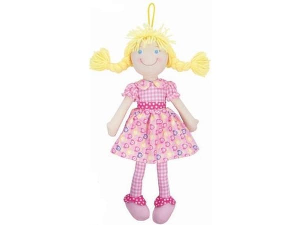 Beppe Cornelia räsynukke 38cm vaaleanpunainen (250350)