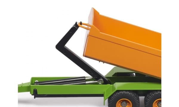 Siku 4006874019892, Traktor, Svart, Grön, Orange, Röd, Vit