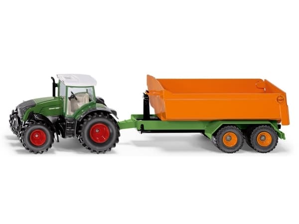 Siku 4006874019892, Traktor, Svart, Grön, Orange, Röd, Vit