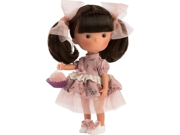 Llorens Llorens 52603 Miss Miniss Doll Coletas brunette