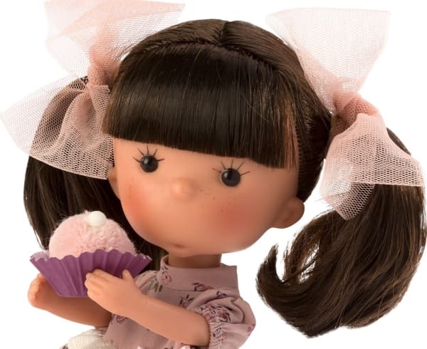 Llorens Llorens 52603 Miss Miniss Doll Coletas brunette