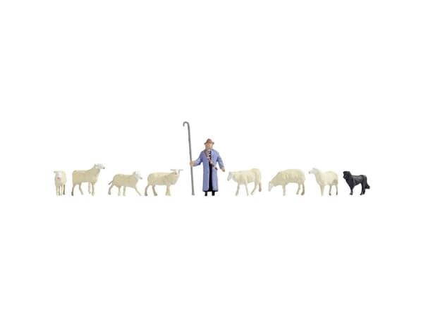 NOCH Sheep and Shepherd, Flerfarget