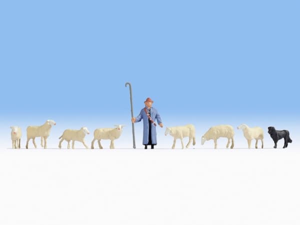 NOCH Sheep and Shepherd, Flerfarget