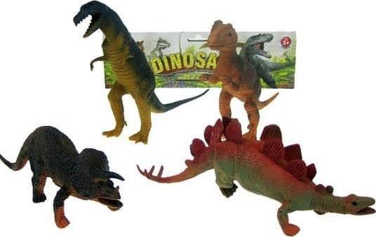 Hipo Dinosaurs 4 pieces 24cm 2078A HIPO price per package