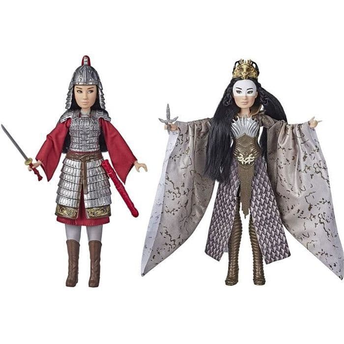 Disney Princesses - Disney Princesses Mulan og Xianniang Dolls - 30 cm