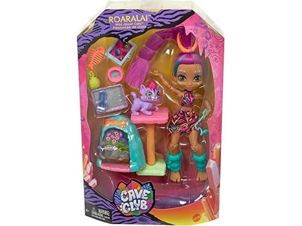 Mattel Cave Club Cat Sitter Story Doll (GNL94/GNL95)