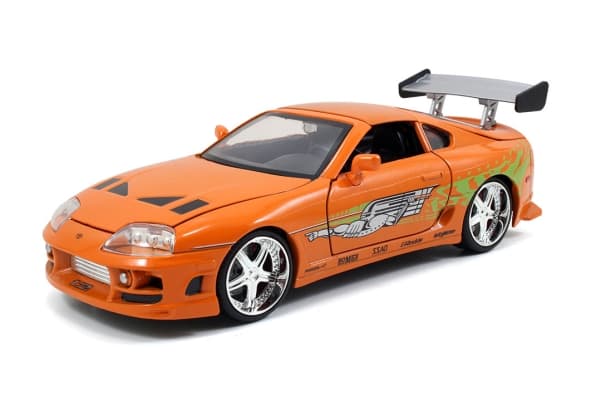 Jada Toys JADA Fast and Furious Brians Toyota Supra Figur 1:24 Bil