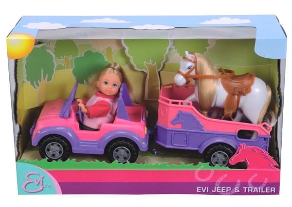 Pferd SIMBA EVI LOVE dukke med hestehenger, 105737460