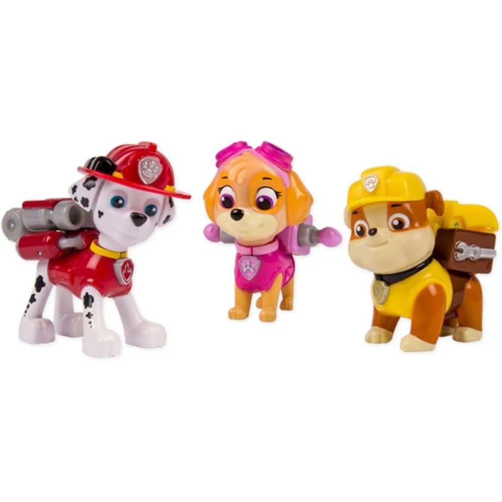 Paw Patrol Actionpakke Valper Marshall/Skye/Rubble