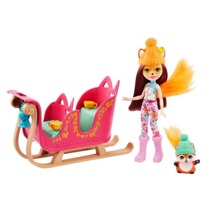 ENCHANTIMALS Felicity Renards Sleigh Adventure