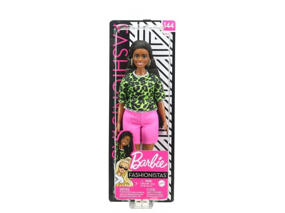 Mattel Barbie Fashionistas With Black Braids (GHW58)