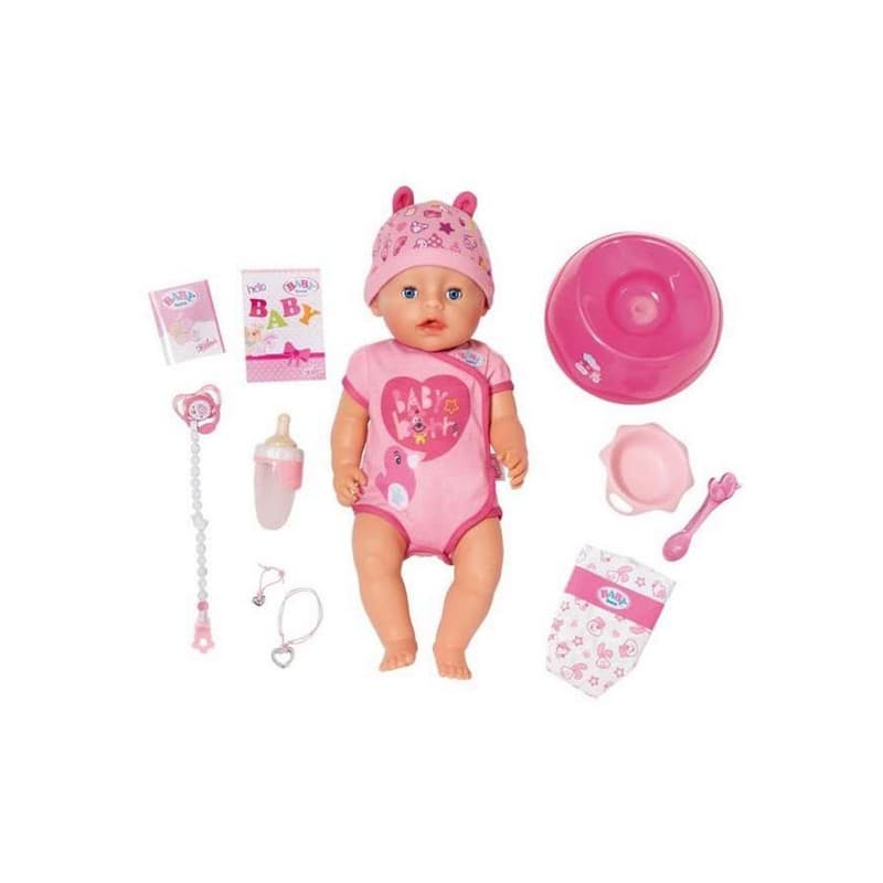 Babydocka med tillbehör Baby Born Bandai