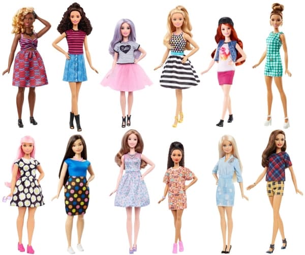 Barbie Fashionistas Doll - Assorteret - Styles May Vary