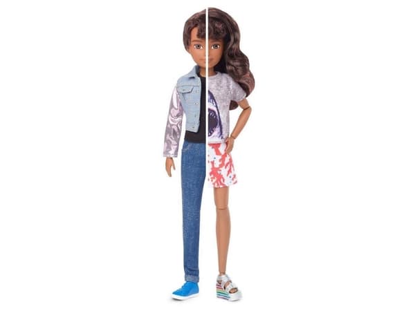 Creatable World Deluxe Brown hair