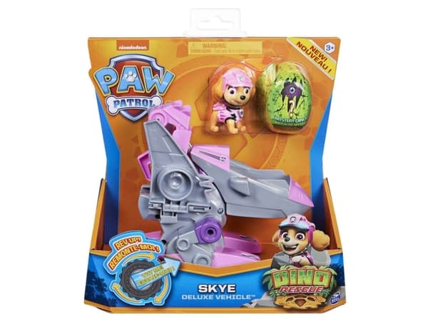 Paw Patrol Dino Deluxe Vehicles Skye