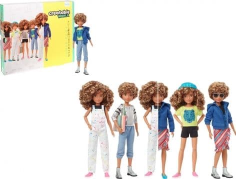 Creatable World Deluxe Light Brown Hair