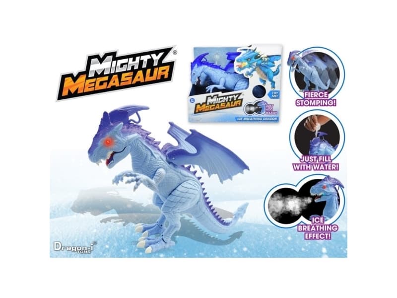 Mighty Megasaur 28 CM Battery Operated Smoke Breathing Dragon