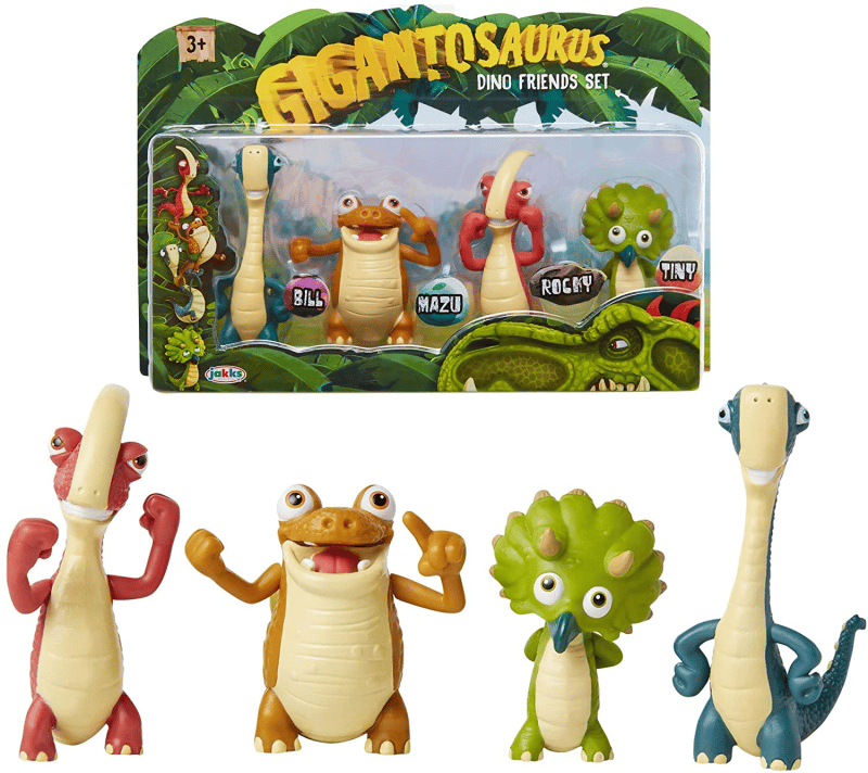 Gigantosaurus Figure 4-Pack