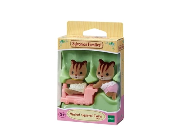 Sylvanian Families Walnut Squirrel Twins