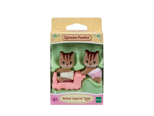 Sylvanian Families Walnut Squirrel Twins