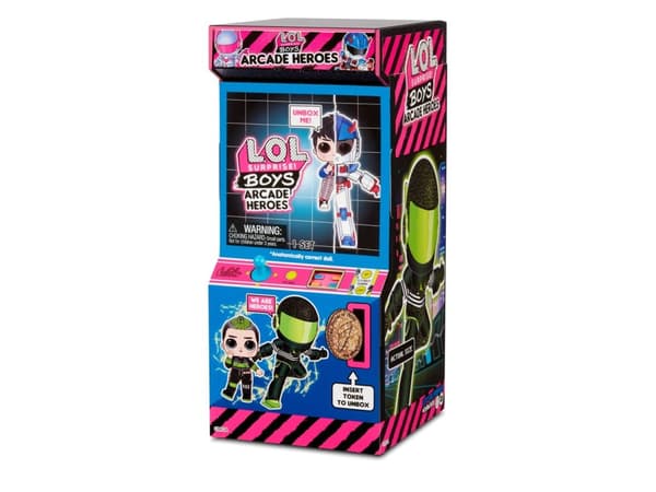 L.O.L. Surprise! Boys Arcade Heroes, Babydukke, Hankjønn, 4 år, Gutt/Jente, Flerfarget
