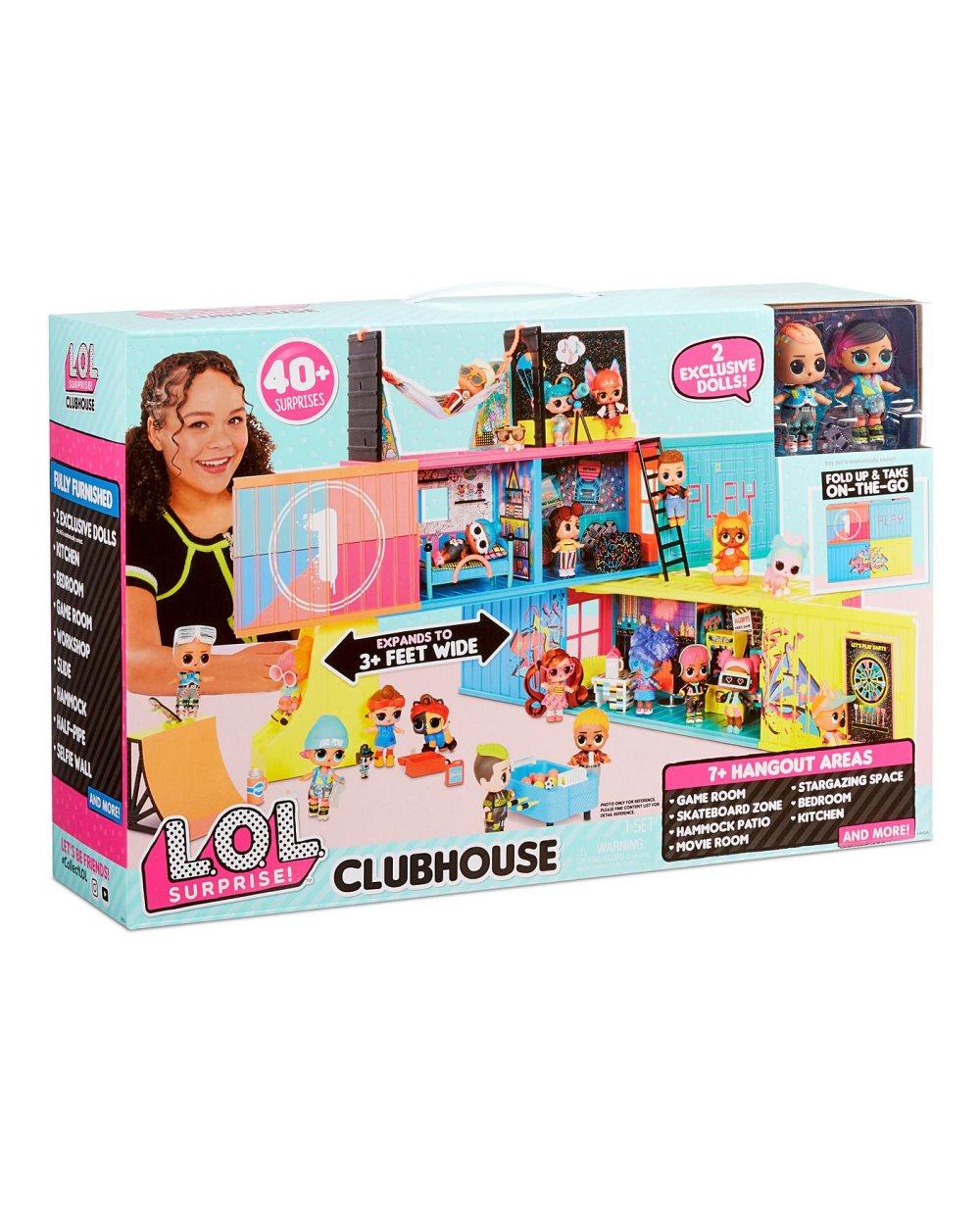 L.O.L. Surprise Clubhouse Playset
