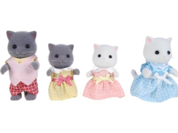 Sylvanian Families Persian Kitten Family