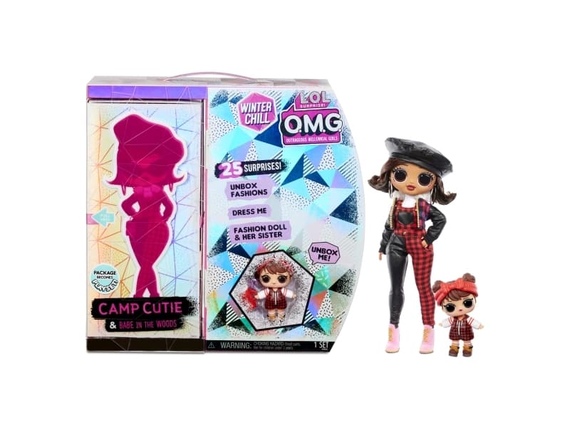 L.O.L. Surprise OMG Winter Chill Camp Cutie doll