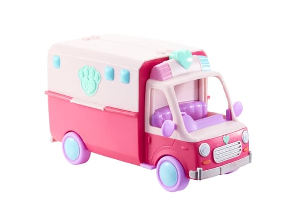 Moose Toys Little Rescue Scruff-a-luvs Ambulance Playset