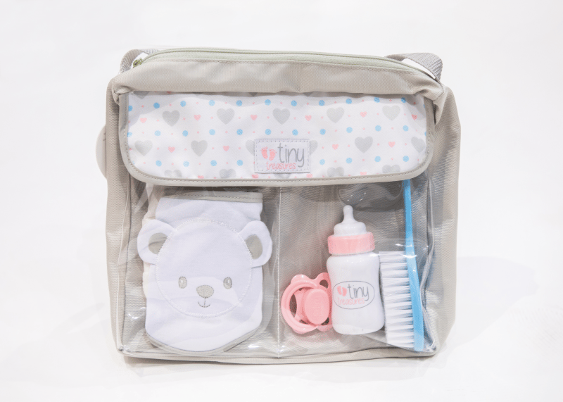 Tiny Treasures Baby Changing Bag with accessories Set