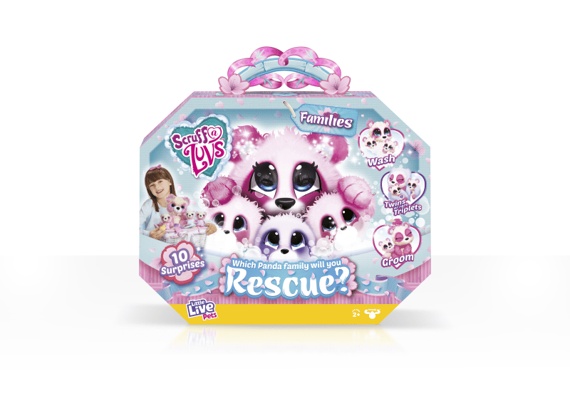 Scruff-A-Luvs Families Panda s2