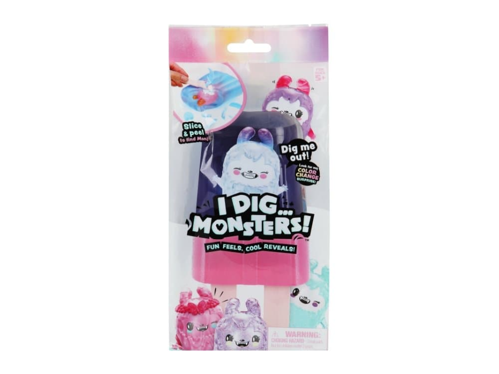I DIG MONSTERS I DIG…MONSTERS POPSL PK 12" , 1 pcs assorted