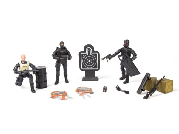 S.W.A.T. Action Figur 3-pack Type B 1:18