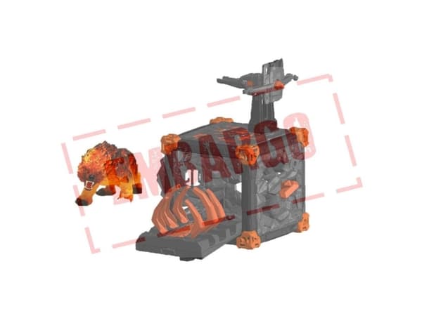 Schleich BattleCave Lava Bear