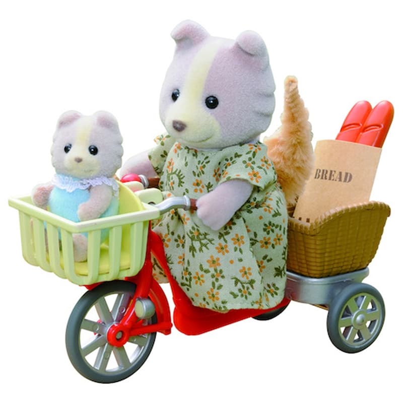 Sylvanian Families Cycling with Mother