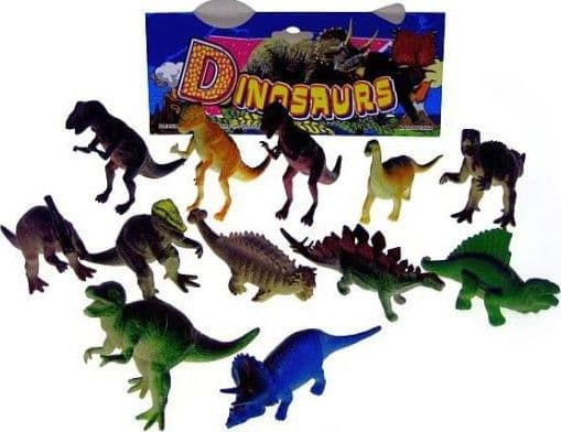 Hippo dinosaurus figuuri 10cm 12kpl (HHS069)