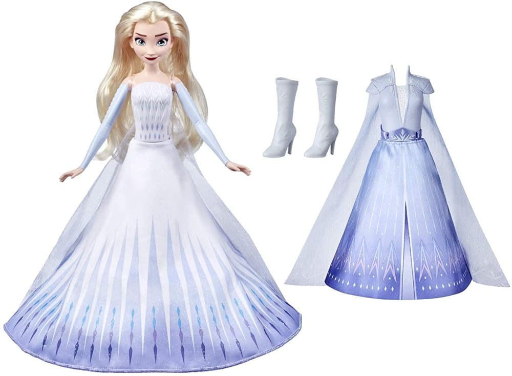 Disney Frozen 2 Elsas Transformation Fashion Doll With 2 Outfits And 2 Hair Styles Docka
