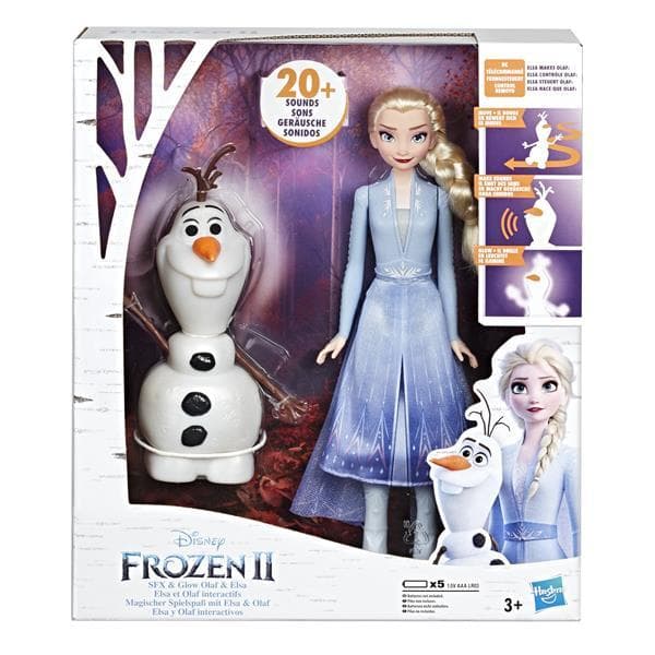 Disney Frozen 2 Olaf And Elsa- Elsa och Olof