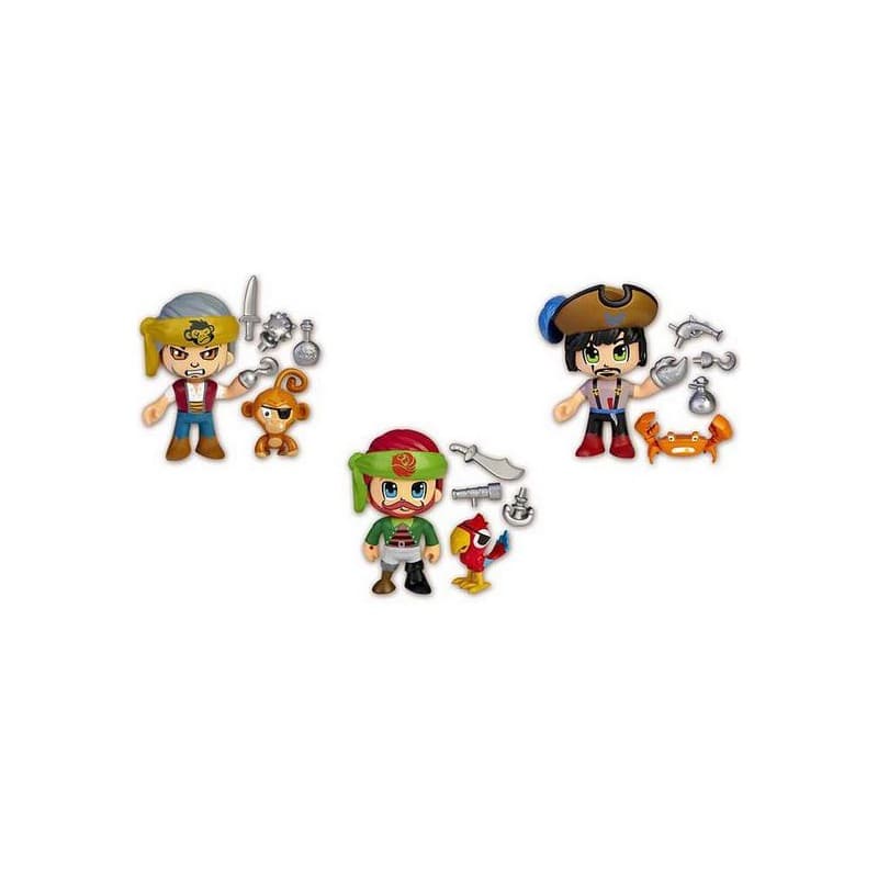 PinyPon Figurer Famosa Action Pirat (8 cm)